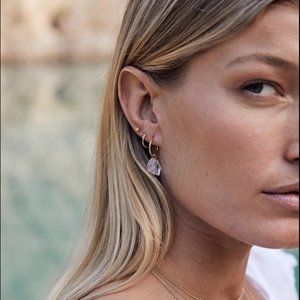 krystle knight quartz earrings